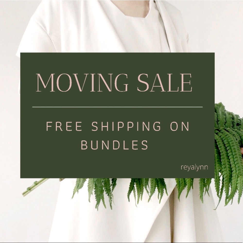 MOVING SALE! 🤩